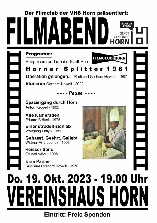 Filmabend des Filmklub der VHS